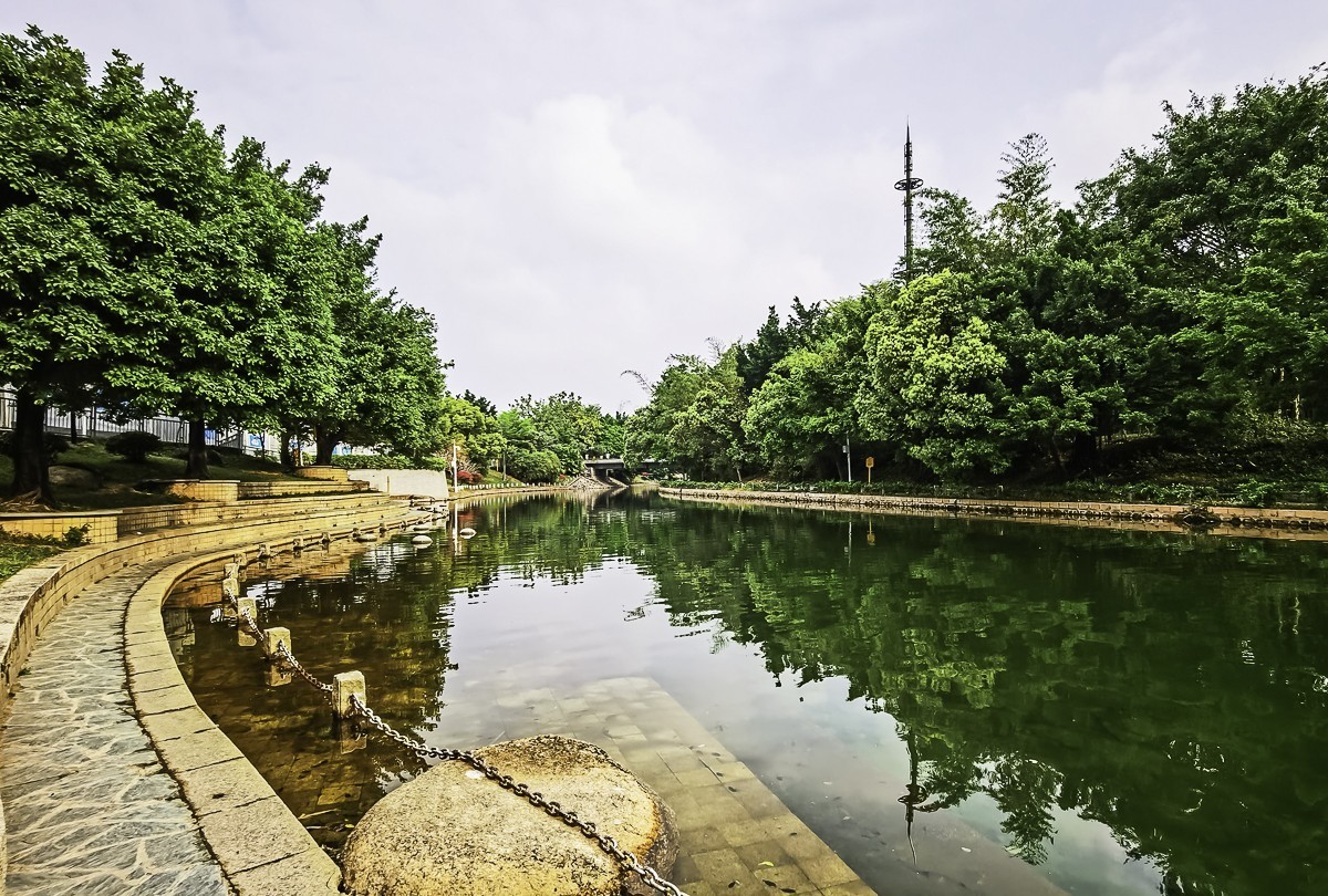 深圳福田河筆架山工程